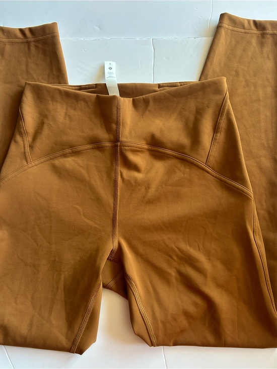 lululemon athletica Pants - lululemon athletica High-Waist Leggings in Warm Tan